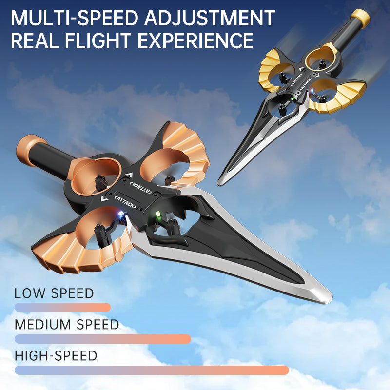 Drone Sword - flying Gesture Remote Control Flying Sword, Children's Gesture - sensing Aircraft, Toy For Boys, Entertainment, Birthday Gift - 5 - CJ