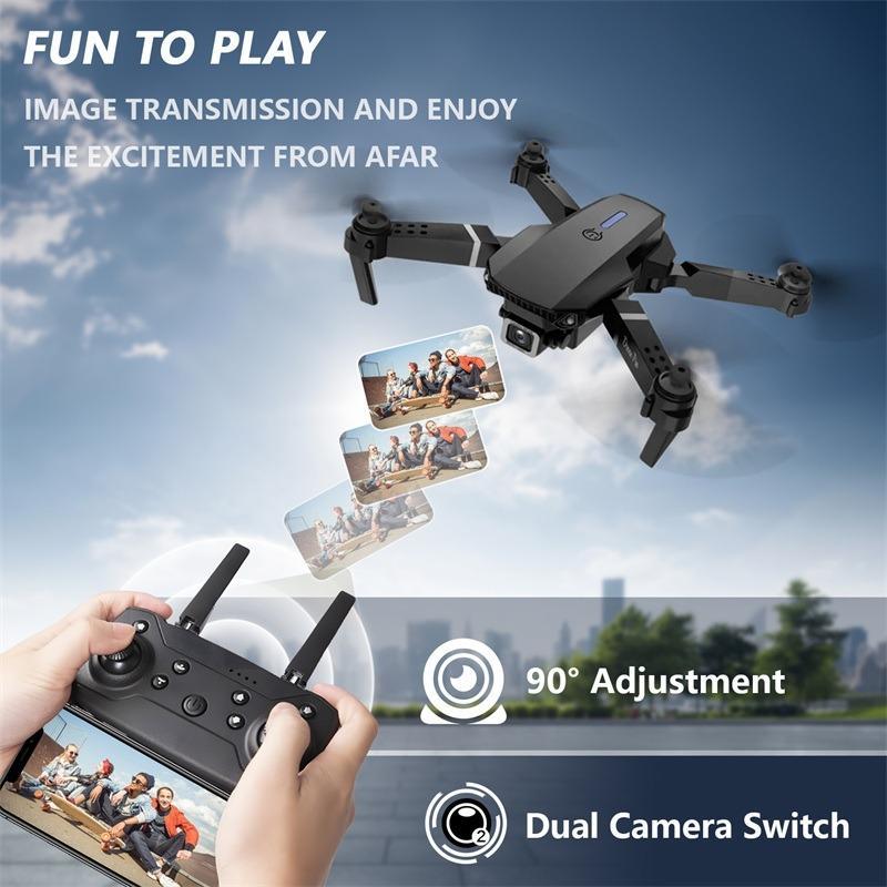 E88 Remote - controlled Drone Toy - 5 - CJ