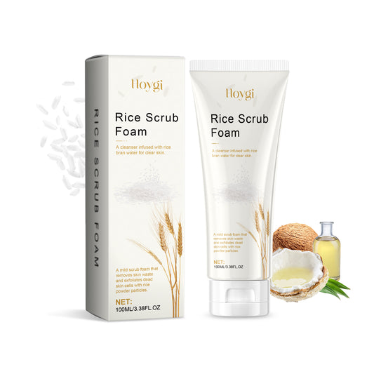 Hoygi Rice Cleanser Gently Cleanses, Hydrates, Moisturizes, Controls Oil, Is Not Tight, Soothes And Repairs Skin - 5 - CJ