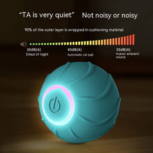 Smart Cat Toys Rolling Ball Pet Cat Owner Interactive Pets Toys Automatic Bouncing Ball USB Self Hi Teasing Kittens Jumping Ball - 0 - CJ