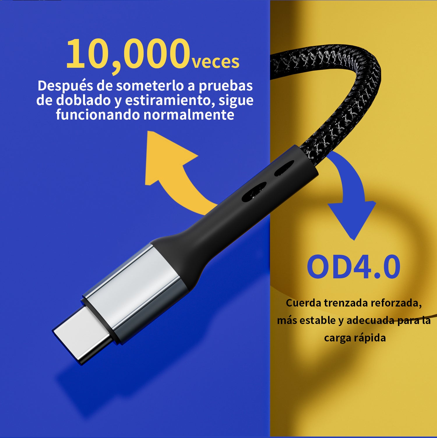 L302 3 - in - 1 Cable PD 1M Black UWINN - 5 - CJ