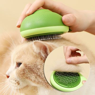 Cat Brush Hair Remover Cleaning Avocado Shaped Dog Grooming Tool Pet Combs Brush Stainless Steel Needle Pet Cleaning Care - 0 - CJ