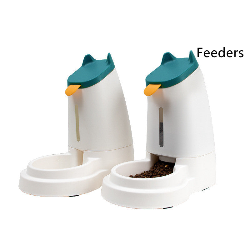 Large Capacity Pet Feeder For Home Use - 0 - CJ - Blue - Feeder - CJMY168303905EV