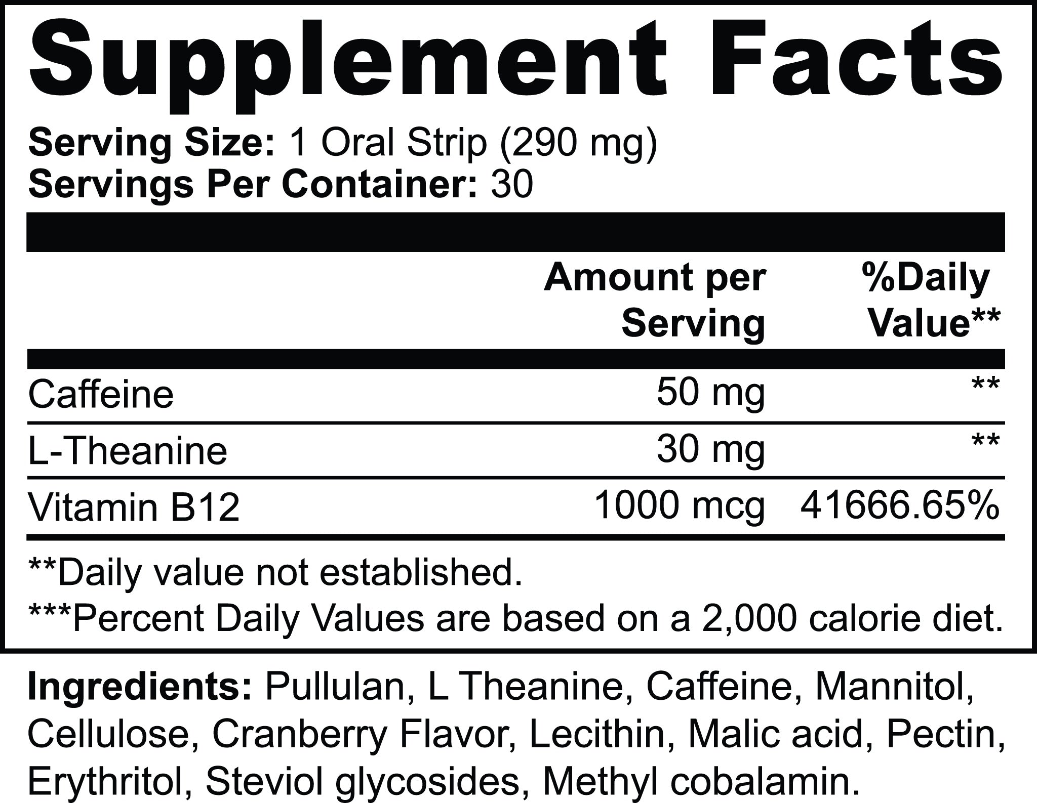 Fast Acting Energy Strips Instant Boost For Focus Stamina - 5 - CJ