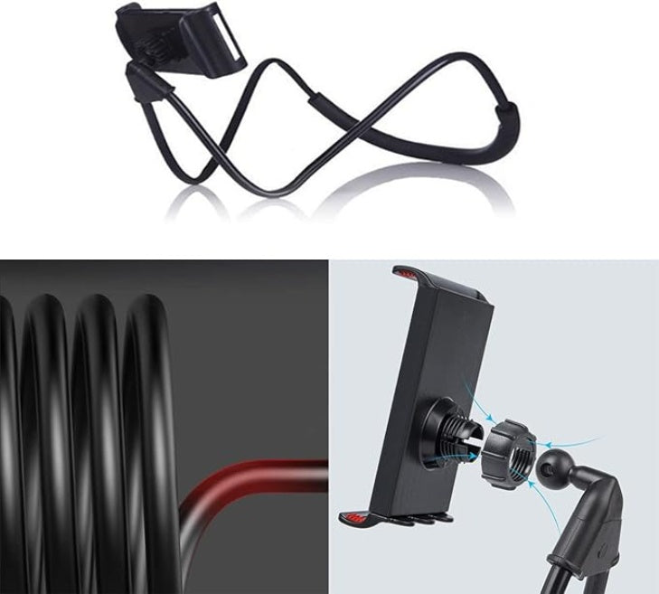 Neck Cell Phone Mobile Mount Holder - 5 - CJ