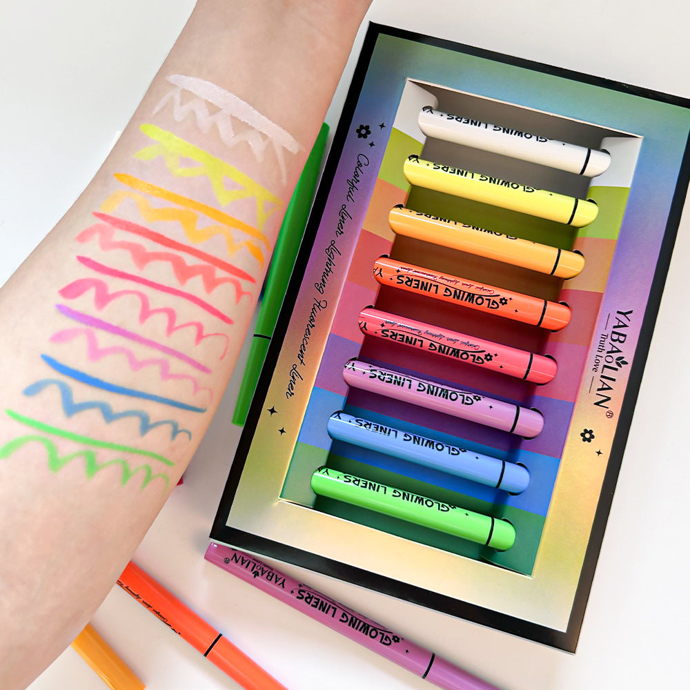 Eyeliner Fluorescent Makeup Waterproof And Sweatproof - 0 - CJ
