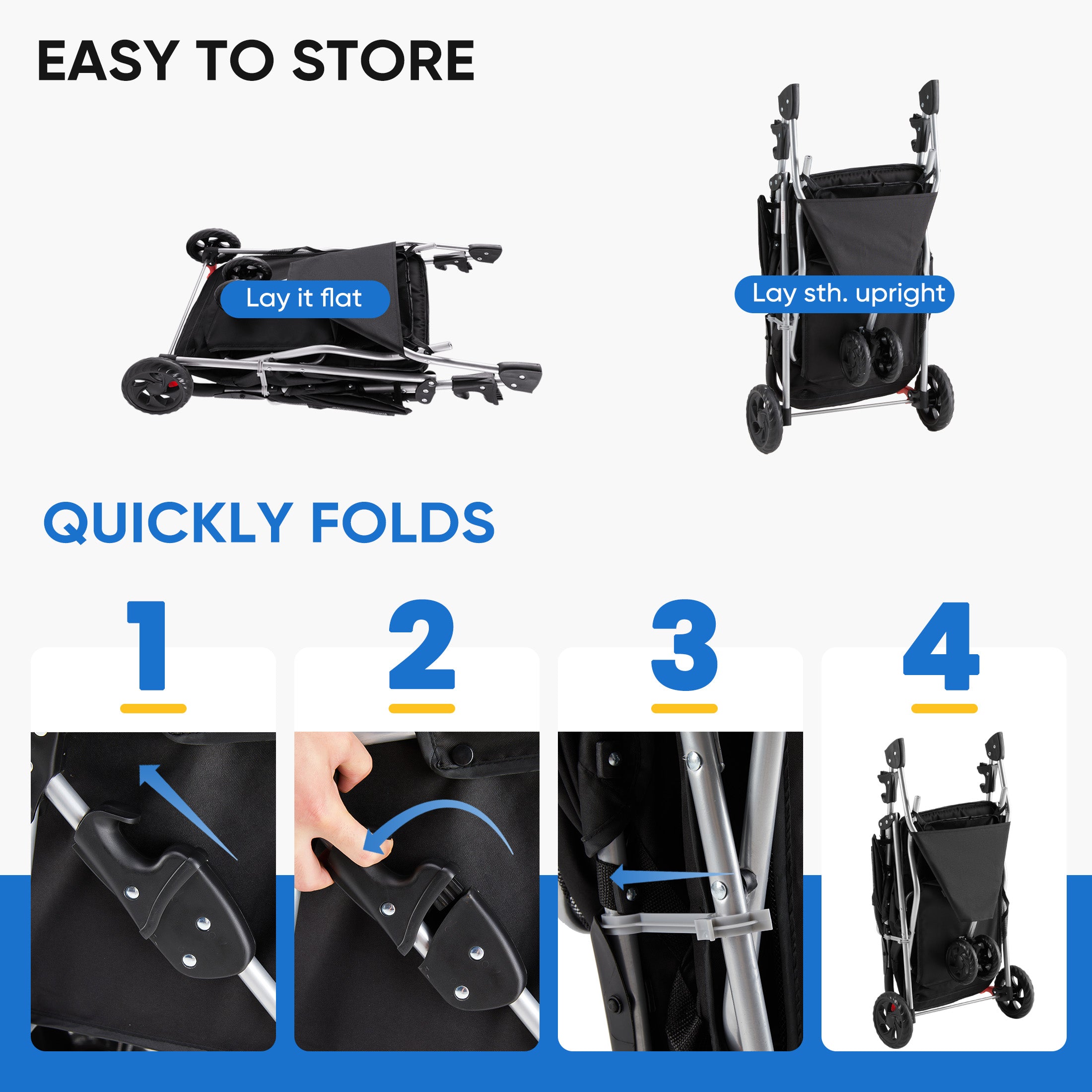 Cat And Dog Pet Cart - 5 - CJ