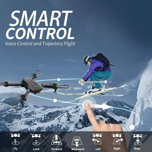 V4 Foldable Mini Drone With Camera 4K 1080P HD Drone ,3 Batteries,Drones For Adults Kids,Remote - controlled Quadcopter,Logistics Is Randomly Sent By UPS,USPS, - 5 - CJ