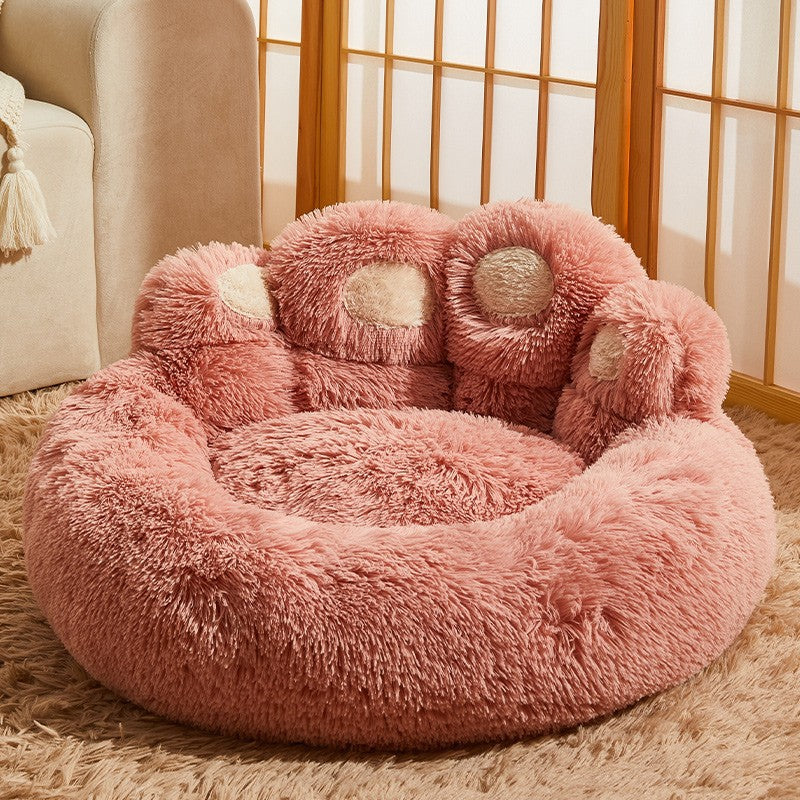 Kennel Warm Medium Large Dog Corgi Golden Retriever Bed Fleece - lined Sofa Mattress - 0 - CJ