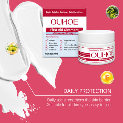 OUHOE Skin Soothing Cream, To Relieve Skin Redness And Discomfort Gentle Care Moisturizes Skin Topical Soothing Cream - 5 - CJ