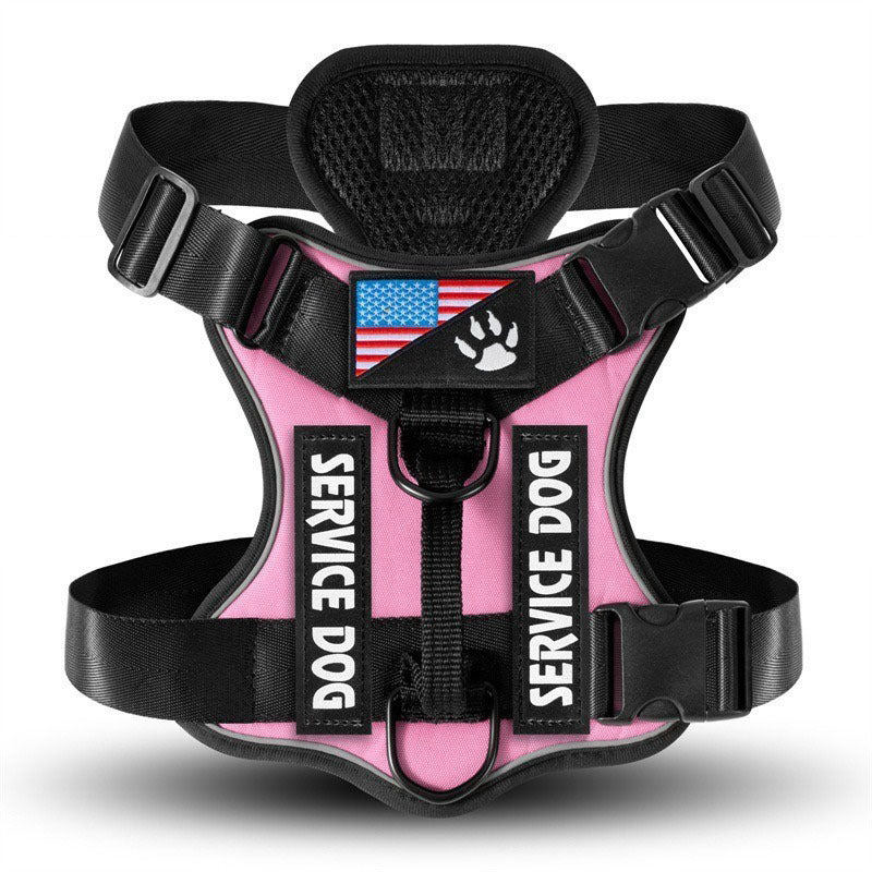 Large Dog Tactical Chest Strap Vest - 0 - CJ