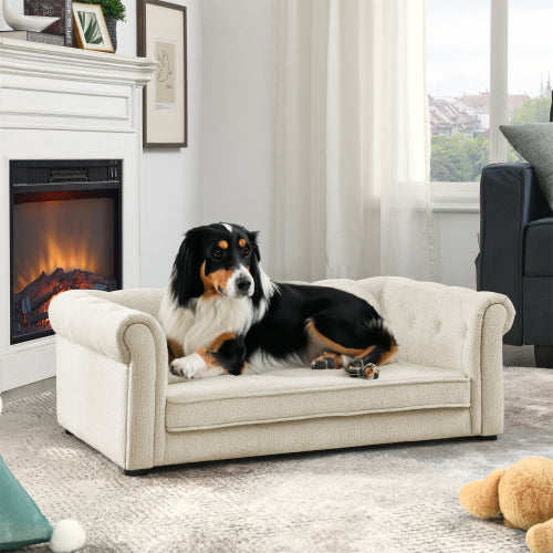 Elegant Rectangular Pet Bed For Medium And Large Dogs - 5 - CJ