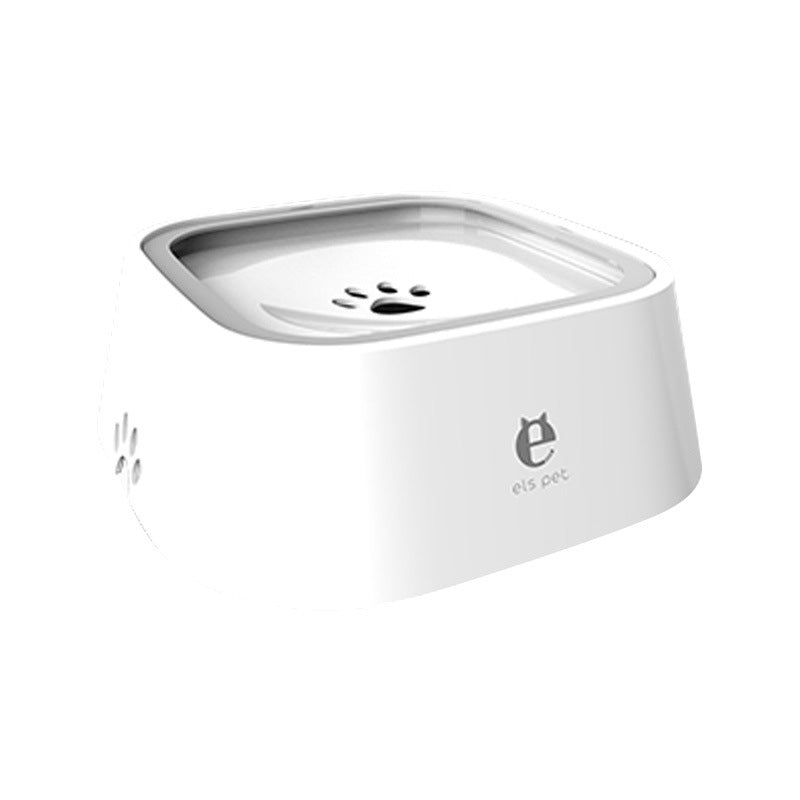 Pet Drinker Dog Cat Feeding Bowl - 0 - CJ - White - CJJJCWGY01216 - White