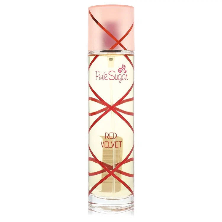 Pink Sugar Red Velvet by Aquolina 3.4 oz Eau De Toilette Spray (Tester) for Women