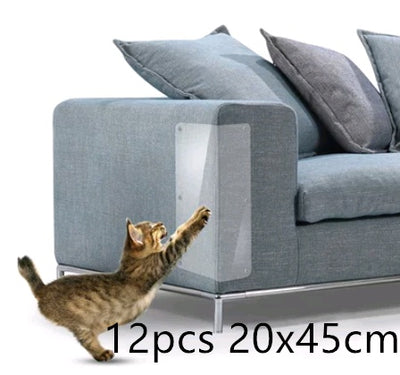 Cat Claw Protector Sofa Protect Pads - 0 - CJ - 12pcs 20x45cm - CJJJCWMY00149 - 12pcs 20x45cm