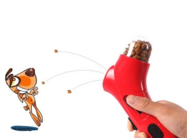 Pet Food Catapult Feeder Funny Dog Toy - 0 - CJ