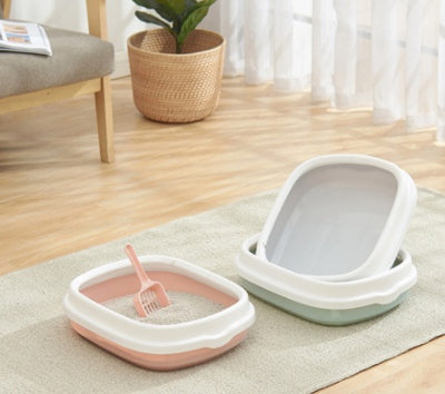 Deodorant semi - enclosed cat litter box - 0 - CJ