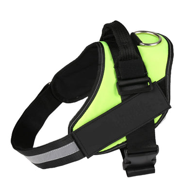 Personalized Custom Reflective Breathable Dog Harness NO PULL Adjustable Pet Harness For Small Large Dog Harness Vest With Patch - 7 - CJ