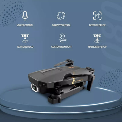 V4 Foldable Mini Drone With Camera 4K 1080P HD Drone ,3 Batteries,Drones For Adults Kids,Remote - controlled Quadcopter,Logistics Is Randomly Sent By UPS,USPS, - 5 - CJ