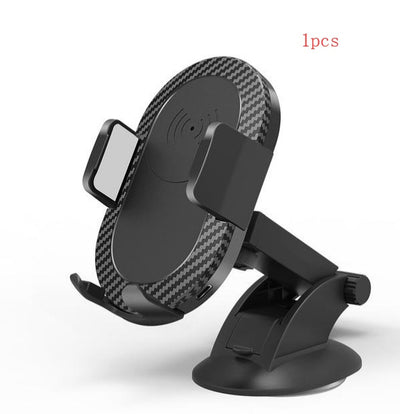 PURERADIAN Tm  Wireless Fast Charge Car Phone Holder - 0 - CJ - Black - Q1pcs - CJSJSJSJ00491 - Black - Q1pcs