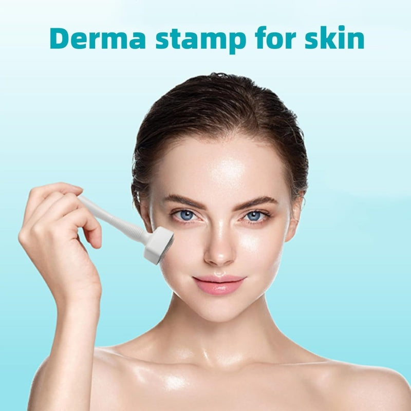 Microneedles Derma Roller - Microneedling Stamp 0.25 Mm, Micro Needle Skin Care Tool For Men And Women Home Use - 5 - CJ