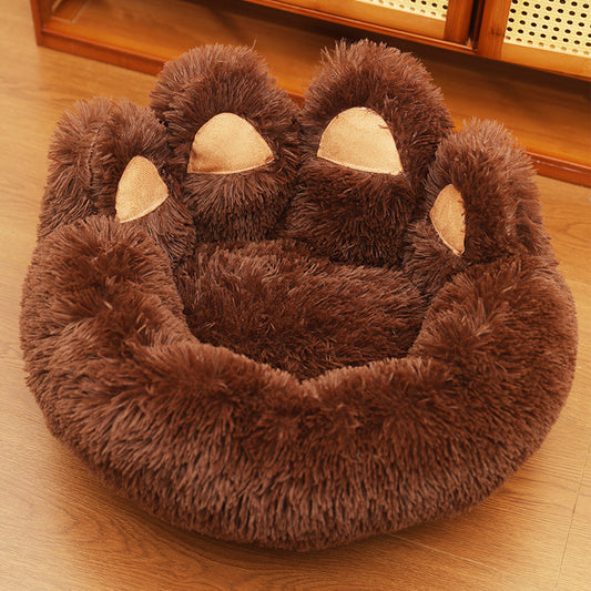 Plush Kennel Thickened Pet Bed Large Pet Mat - 0 - CJ