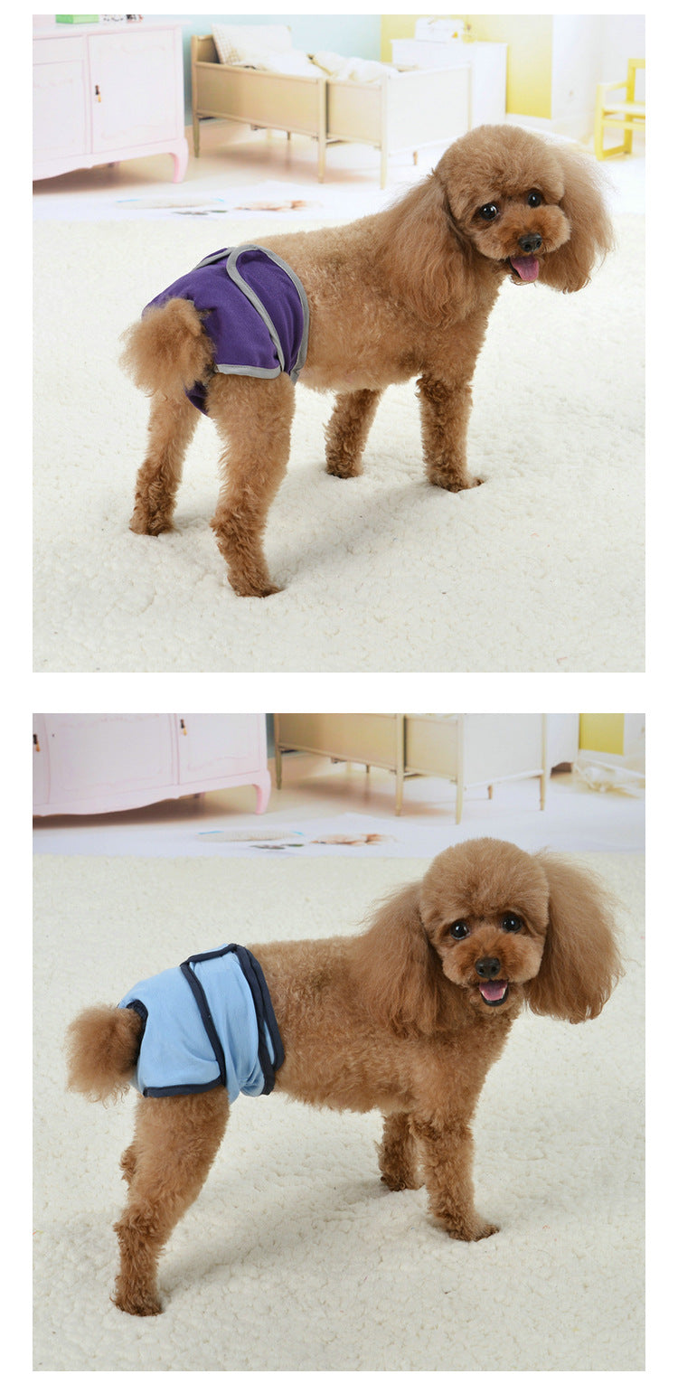 Pet Dog Simple Velcro Physiological Pants - 0 - CJ