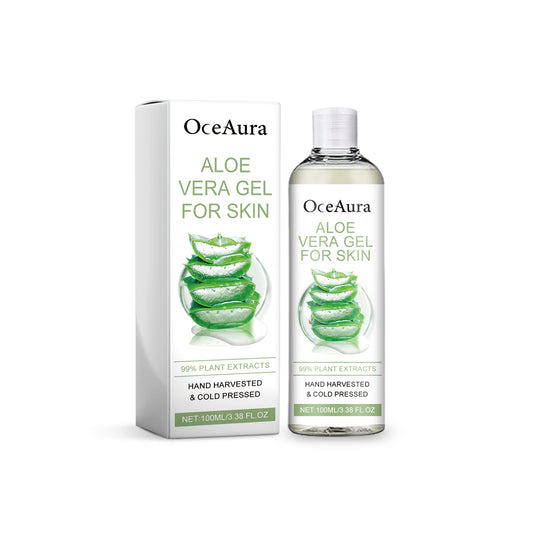 OceAura Moisturizing Aloe Vera Gel Moisturizes And Nourishes Skin After Sun - 5 - CJ