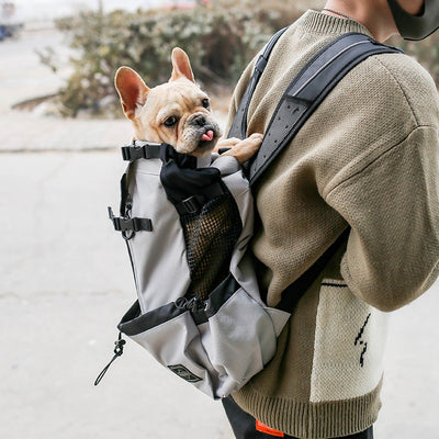 Pet Dog Carrier Bag Carrier For Dogs Backpack Out Double Shoulder Portable Travel Backpack Outdoor Dog Carrier Bag Travel - 0 - CJ