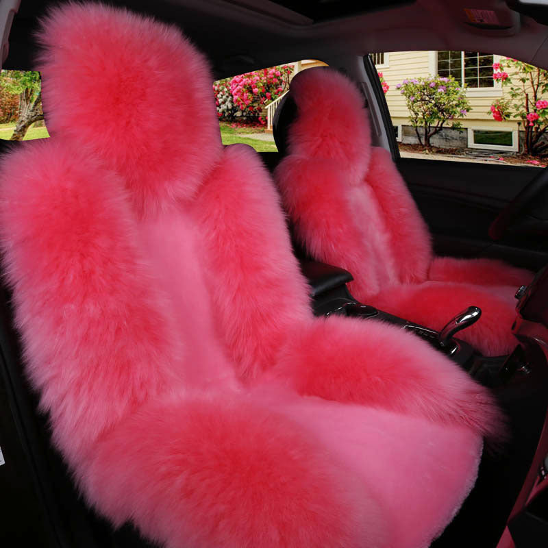 Car cushion winter - 0 - CJ - Pink - CJQCNBQC00186 - Pink