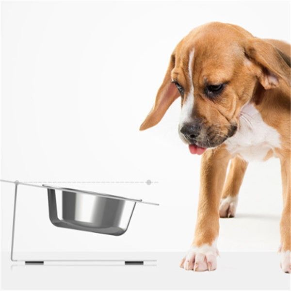 Anti - falling Cat Dog Feeding Water Bowl - 0 - CJ