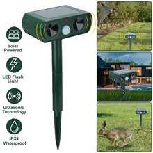 Ultrasonic Animal Repellent Solar Motion Sensor Repellent IPX4 Outdoor Waterproof Type, No Delivery On Weekends - 5 - CJ