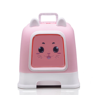 Fully enclosed cat litter with drawers - 0 - CJ