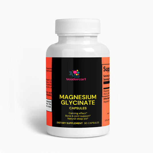 Magnesium Glycinate 90 Capsules - 5 - CJ