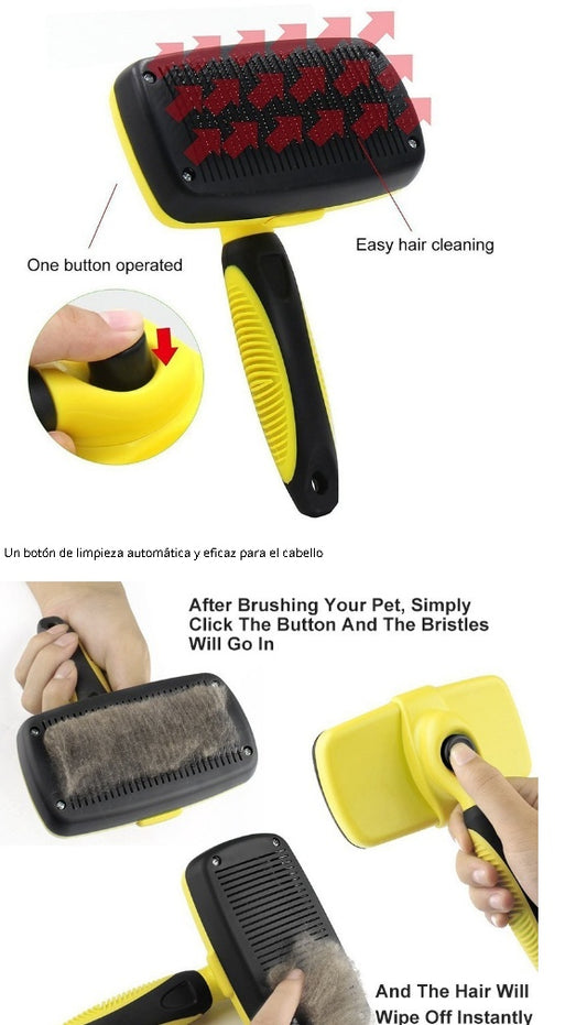 Pet Automatic Retractable Comb - 0 - CJ