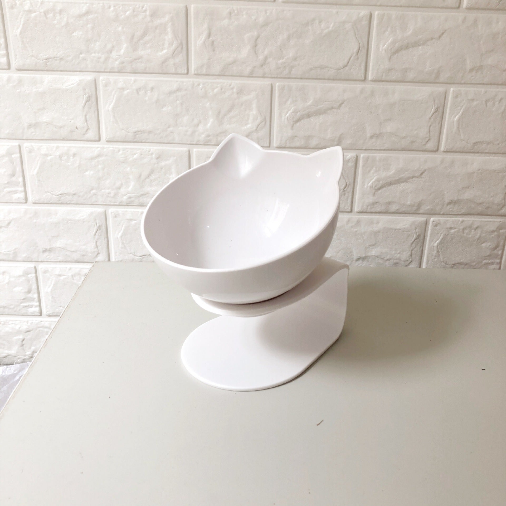 New Inclined Food Cat Ear Oblique Mouth Transparent Single Pet Bowl - 0 - CJ - H - Q1pc - CJJJCWMY00452 - H - Q1pc