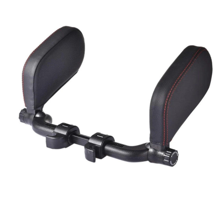 Car headrest pillow Sleep Adjustable Side Car Soft Travel Seat Headrest Auto Leather Support Neck Pillow Cushion car accessories - 0 - CJ