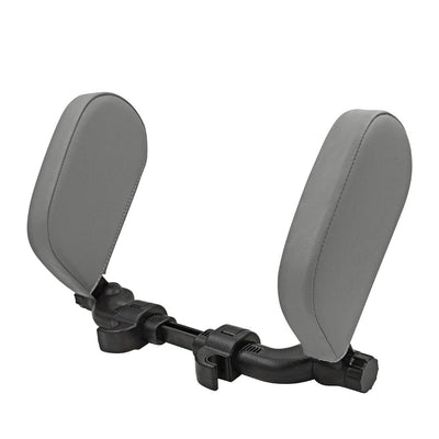 Car headrest pillow Sleep Adjustable Side Car Soft Travel Seat Headrest Auto Leather Support Neck Pillow Cushion car accessories - 0 - CJ - Grey - CJQCQCQC00615 - Grey