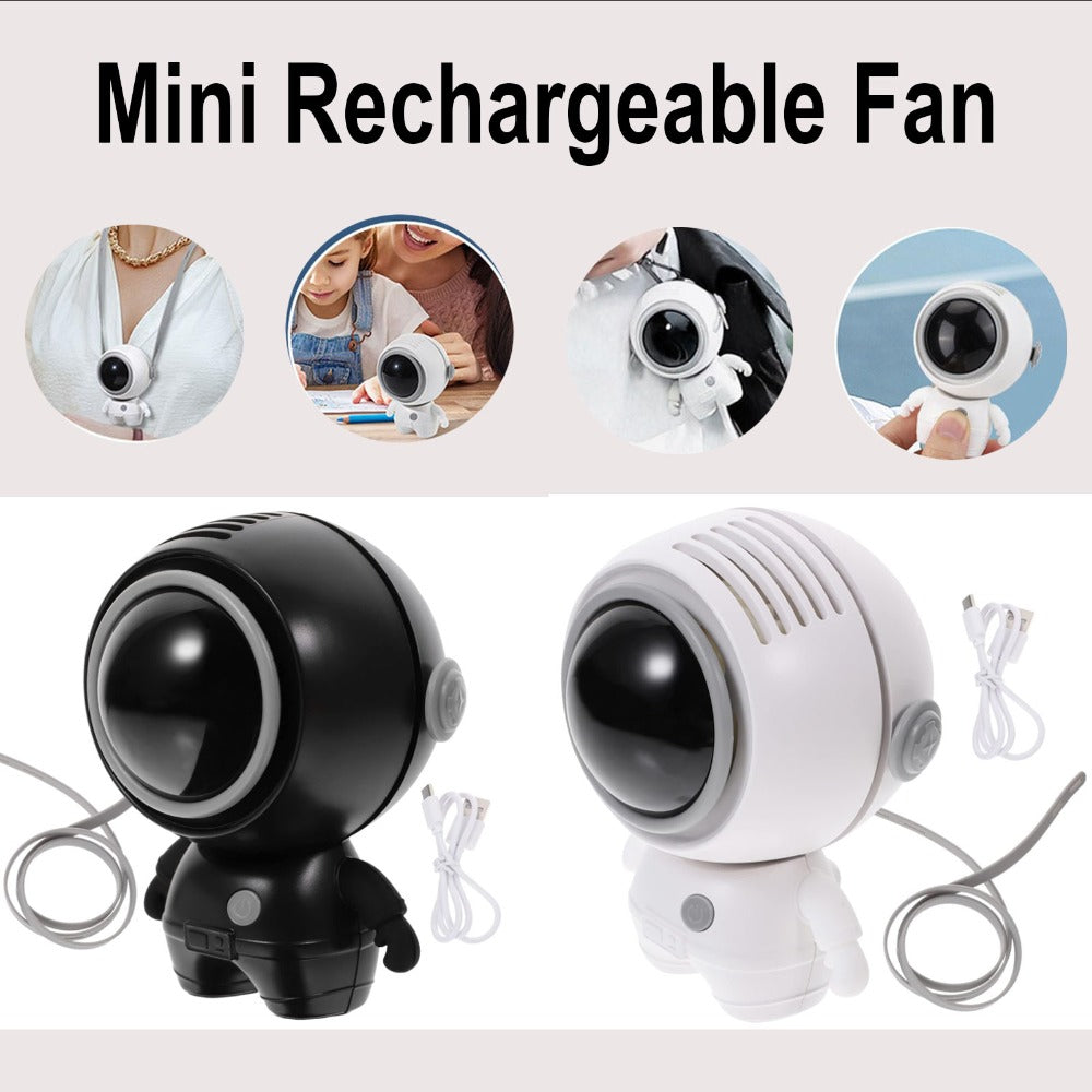 It Is Essential To Keep Cool In Summer, And The Neck Fan Is Suitable For Various Scenes, With Intelligent Wind Adjustment Function, And A Variety Of Styles - 5 - CJ