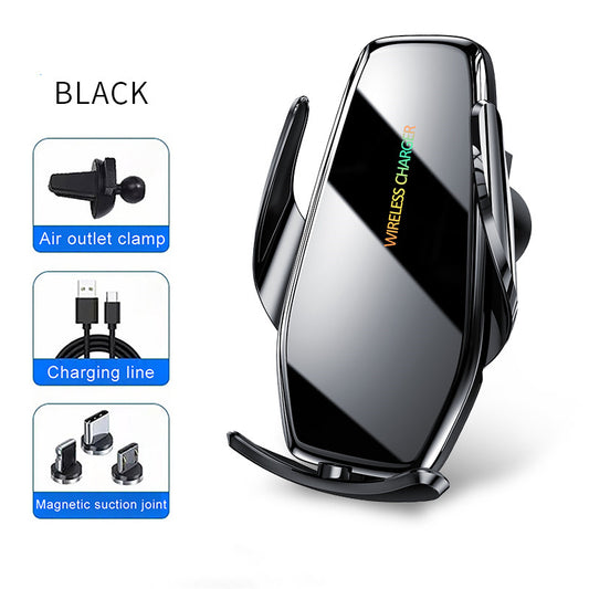 Fully Automatic Induction Car Wireless Charging Mobile Phone Holder - 0 - CJ