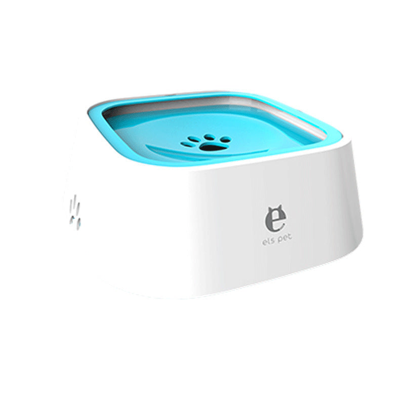Pet Drinker Dog Cat Feeding Bowl - 0 - CJ - Blue - CJJJCWGY01216 - Blue