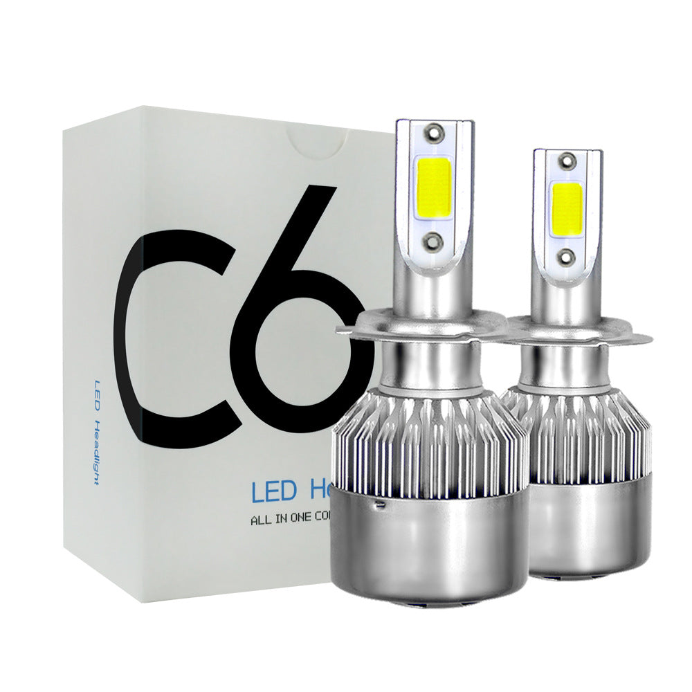 Metal car lights - 0 - CJ - 9006 style - CJQCQCQC01522 - 9006 style