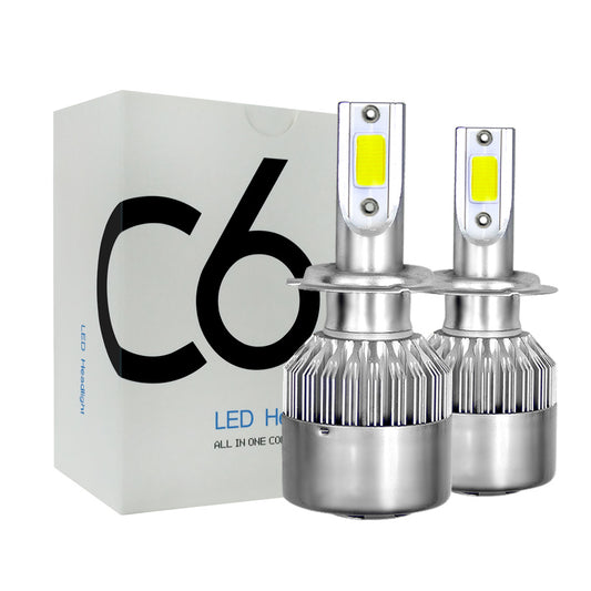 Metal car lights - 0 - CJ - 9006 style - CJQCQCQC01522 - 9006 style