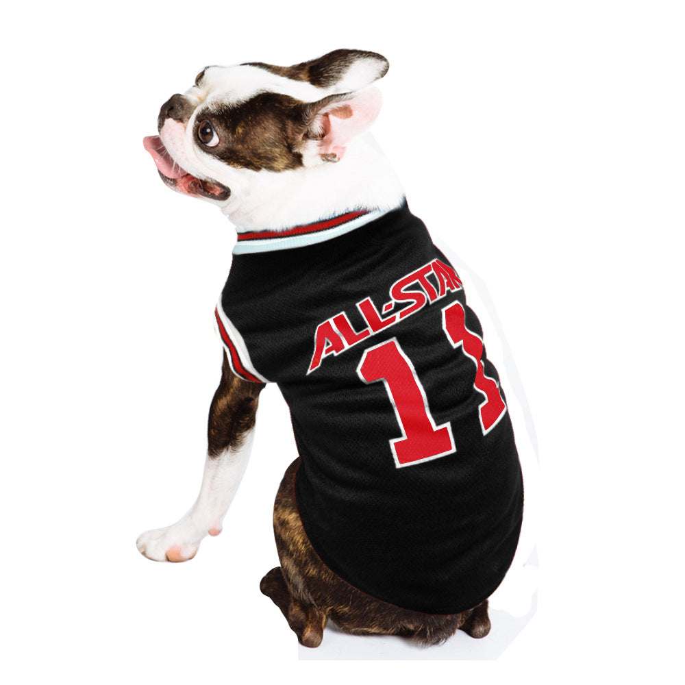 Hot World Cup Ball Spring And Summer Dog Vest Pet Supplies - 0 - CJ