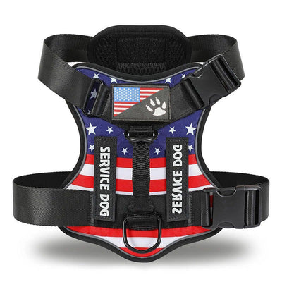 Large Dog Tactical Chest Strap Vest - 0 - CJ