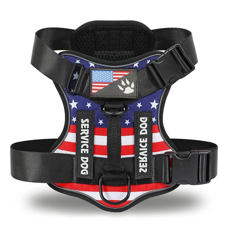 Large Dog Tactical Chest Strap Vest - 0 - CJ