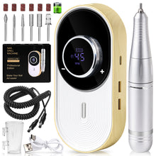 Nail Drill Machine - 4500RPM Nail Drills For Acrylic Nails Professional With 6 Drill Bits For Electric Nail File Manicure Pedicure Home Use - 5 - CJ