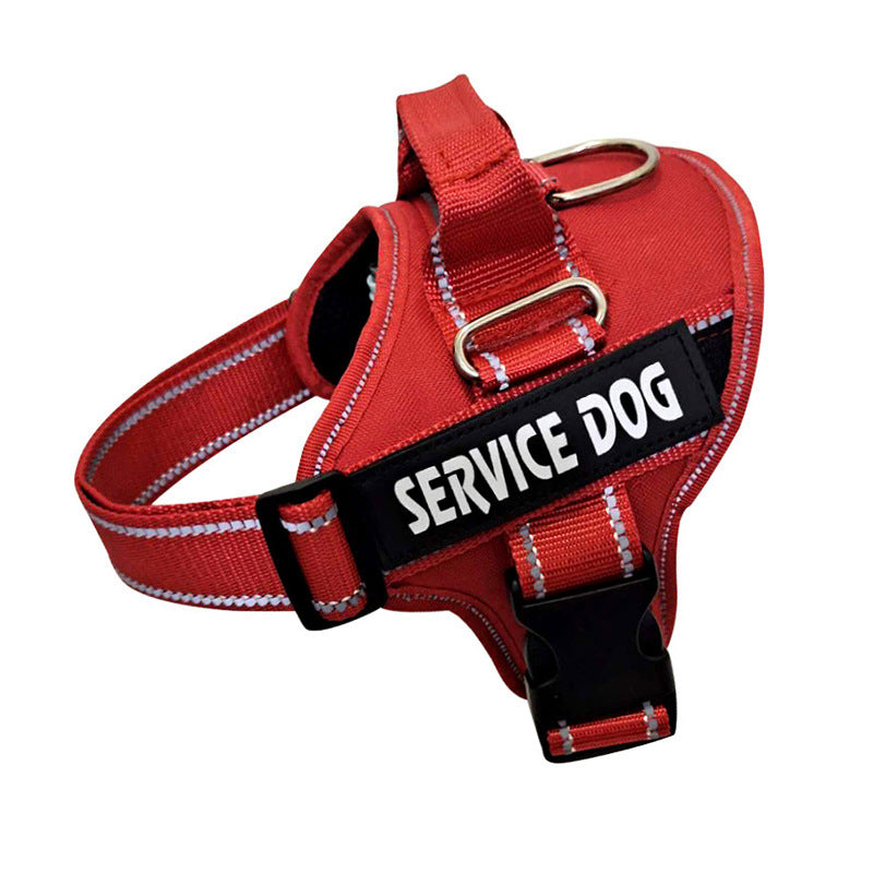 Personalization Of Pet Chest Strap Products - 7 - CJ - Red - XL - CJGX163660325YB