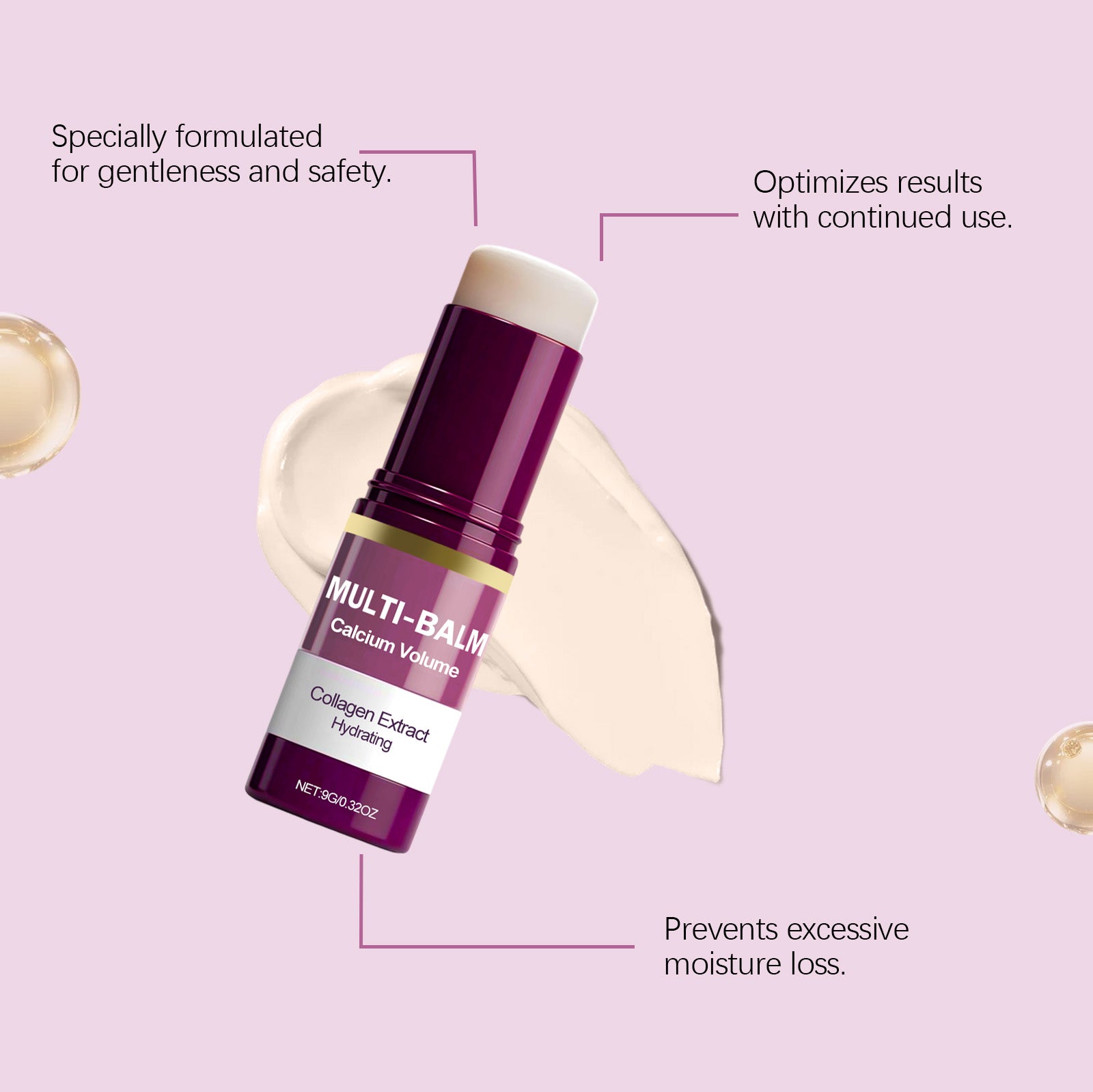 AMZ The Moisturizing Skin Care Stick Gently Hydrates, Locks In Moisture For Daily Use, Provides Comfortable Hydration, And Keeps The Skin Hydrated Day And Night - 5.0 - CJ