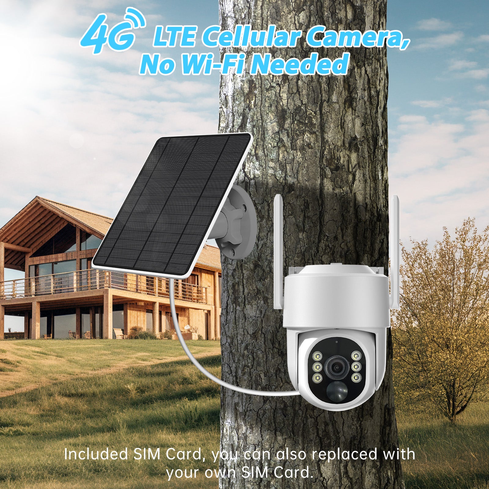 4G 4MP Ip Mini Speed Dome Ptz Camera CCTV Security 360 Degree Ip Camera Auto Motion Tracking Ip PTZ Camera - 5 - CJ
